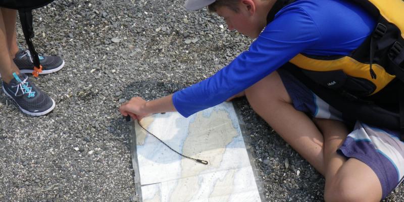 navigation, sea kayaking, Pender Island, bc